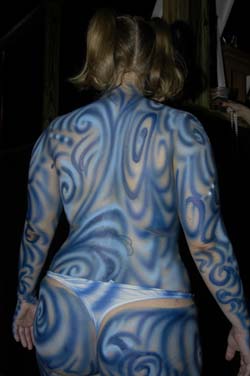 Body Painting 2005 photo - Duval Street, Key West